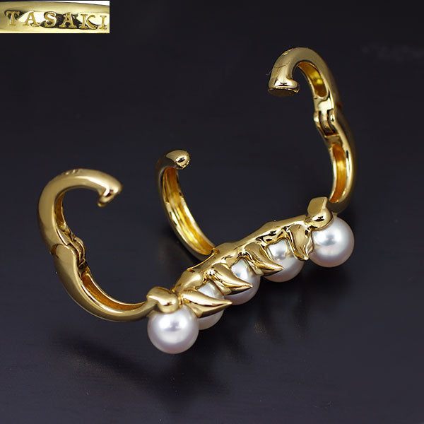 Tazaki Pearl K18YG Akoya Pearl Earrings Danger Scorpion Ear Cuff One ear only Diameter approx. 4.3-4.5mm