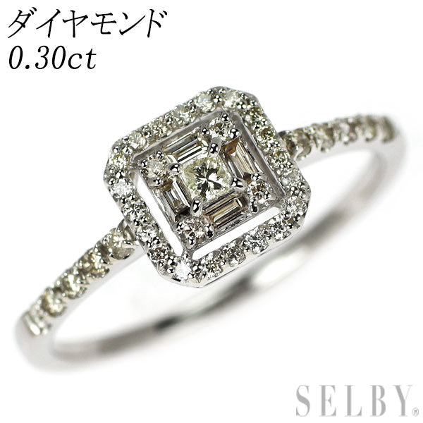 Pt900 ダイヤモンド リング 0.30ct