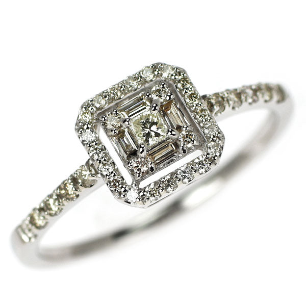 Pt900 ダイヤモンド リング 0.30ct