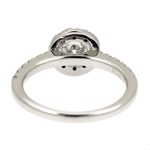 Pt900 ダイヤモンド リング 0.37ct D0.57ct