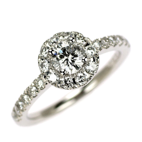Pt900 ダイヤモンド リング 0.37ct D0.57ct