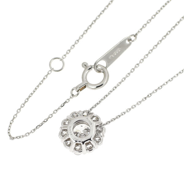 Pt950/ Pt850 ダイヤモンド ペンダントネックレス 0.390ct E SI2 G D0.25ct
