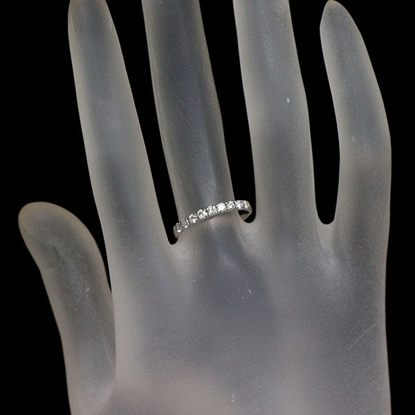 Pt950 diamond ring 0.30ct
