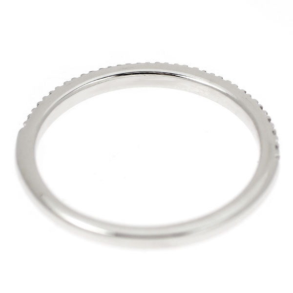 K18WG ダイヤモンド リング 0.12ct ハーフエタニティ