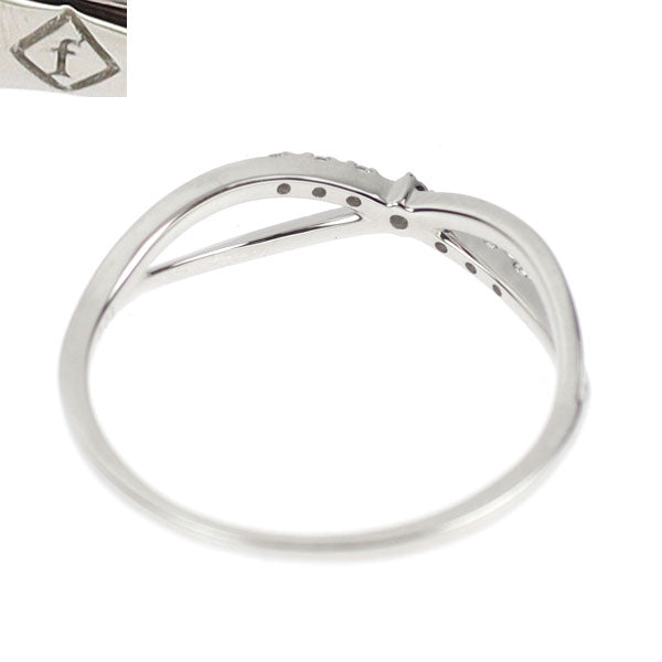 Festaria Pt950 Diamond Ring 0.03ct