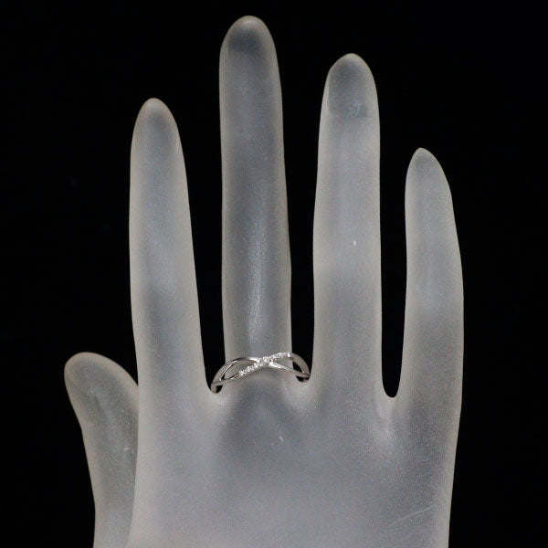 Festaria Pt950 Diamond Ring 0.03ct