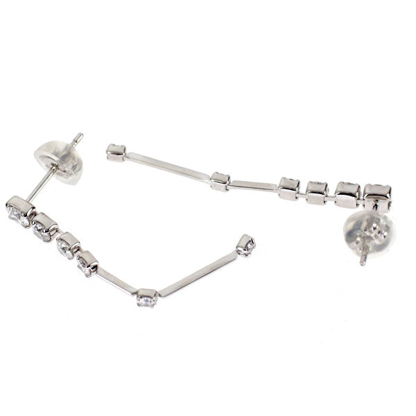 Pt900/ Pt850 ダイヤモンド ピアス 0.60ct