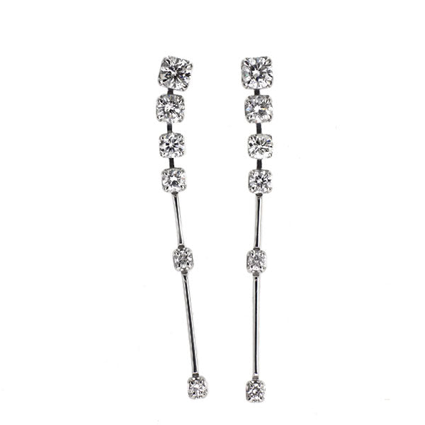 Pt900/ Pt850 ダイヤモンド ピアス 0.60ct