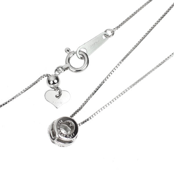 Pt900/ Pt850 ダイヤモンド ペンダントネックレス 0.197ct D0.11ct