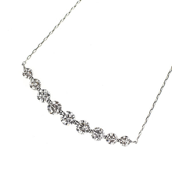 Pt950/ Pt900 ダイヤモンド ペンダントネックレス 1.00ct