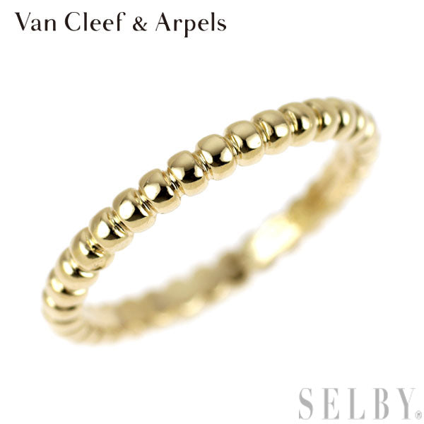 Van Cleef & Arpels K18YG Ring Perlele Small No. 48