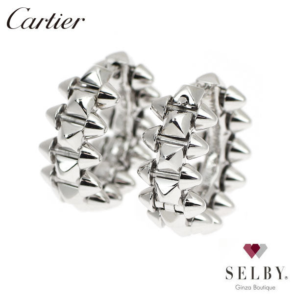 Cartier K18WG Earrings Crash DoCartier 《Selby Ginza Store》 [Used]