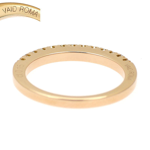 VAID/ヴェイド K18PG ダイヤモンド リング 0.15ct ハーフエタニティ