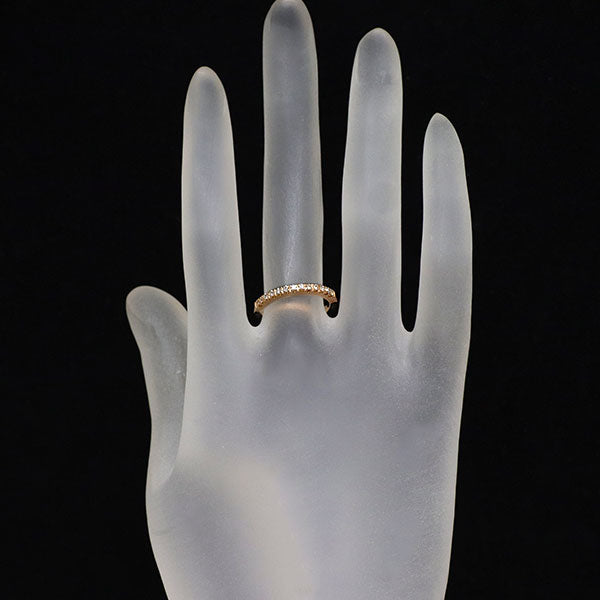 VAID/ヴェイド K18PG ダイヤモンド リング 0.15ct ハーフエタニティ
