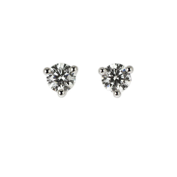 Hearts on Fire K18WG Diamond Earrings 0.233ct Stud