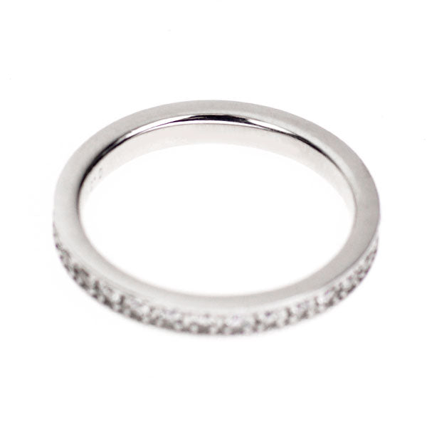 K18WG ダイヤモンド リング 0.30ct フルエタニティ