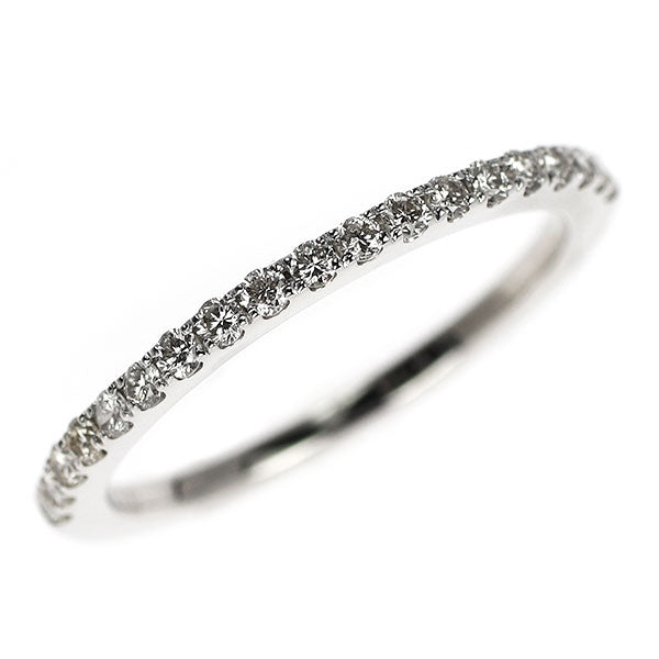 K18WG Diamond Ring 0.23ct Half Eternity