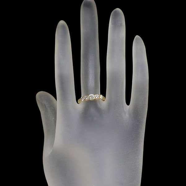 K18YG ダイヤモンド リング 0.70ct
