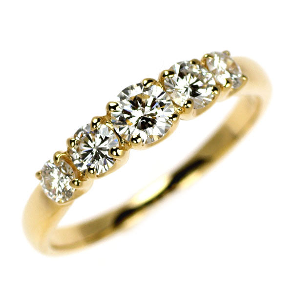 K18YG ダイヤモンド リング 0.70ct