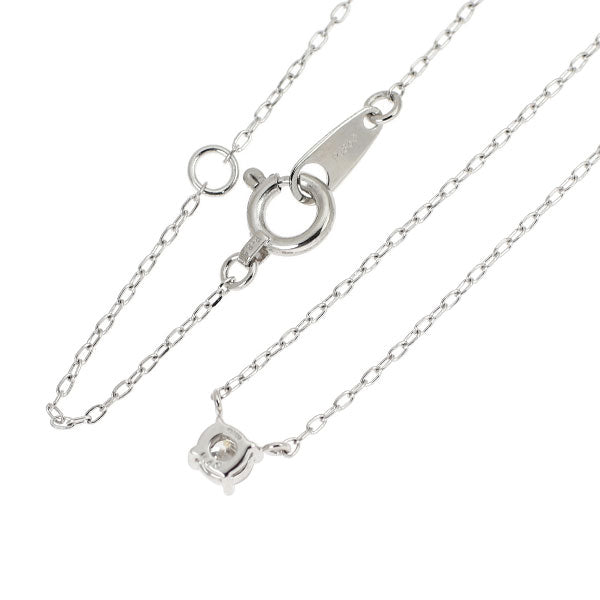 Pt900/ Pt850 ダイヤモンド ペンダントネックレス 0.10ct