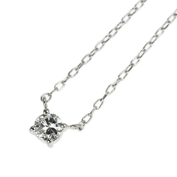 Pt900/ Pt850 ダイヤモンド ペンダントネックレス 0.10ct