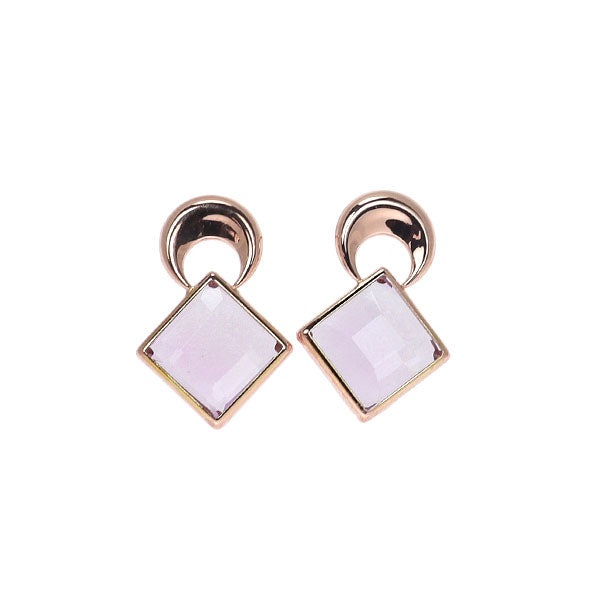 新品 K10PG アメジスト ピアス【エスコレ】