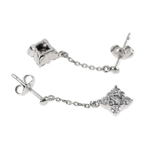 Pt900 ダイヤモンド ピアス 0.54ct
