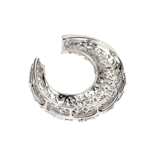 K18WG ダイヤモンド ペンダントトップ 0.50ct