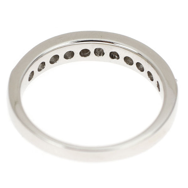 K18WG ダイヤモンド リング 0.50ct ハーフエタニティ