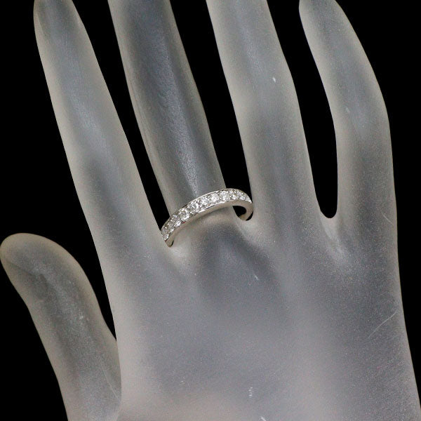 K18WG ダイヤモンド リング 0.50ct ハーフエタニティ
