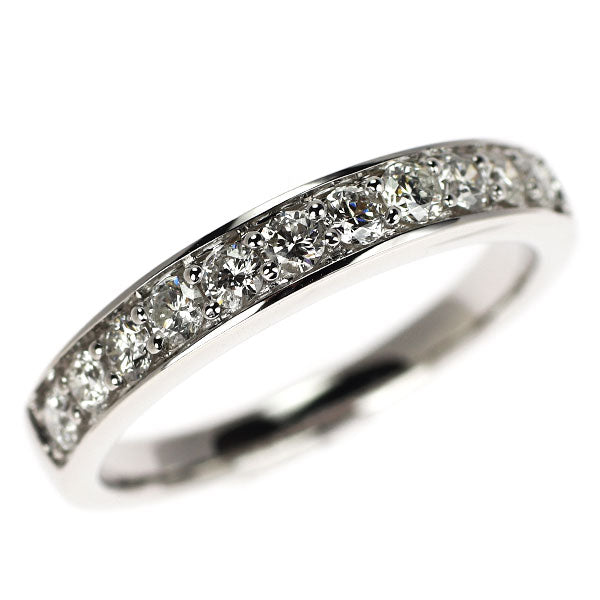 K18WG ダイヤモンド リング 0.50ct ハーフエタニティ