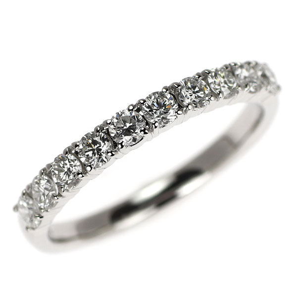 Pt900 ダイヤモンド リング 0.50ct ハーフエタニティ