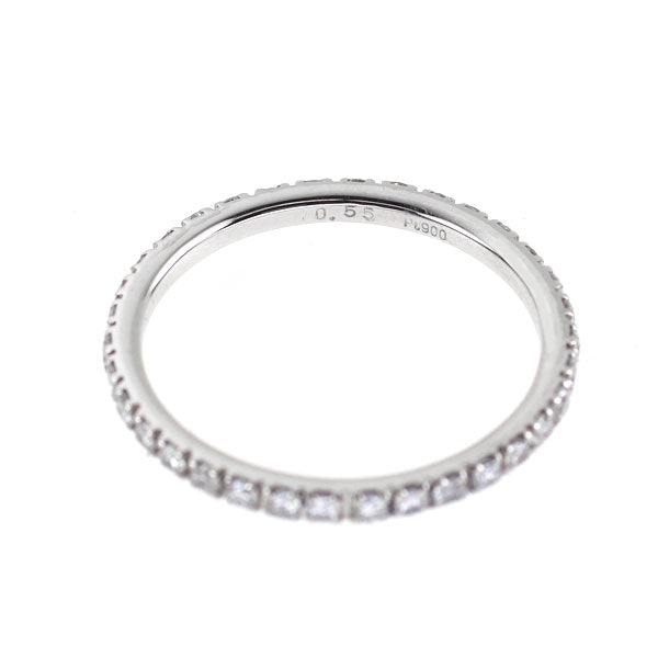 Pt950 ダイヤモンド リング 0.55ct フルエタニティ