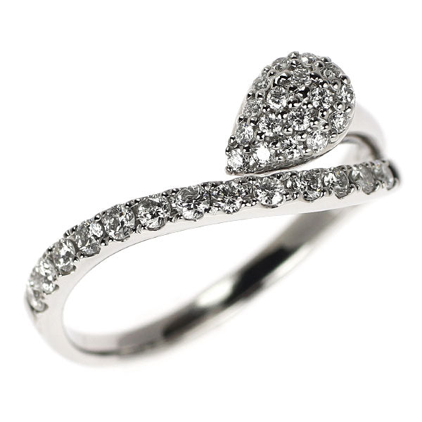 Pt900 ダイヤモンド リング 0.30ct パヴェ