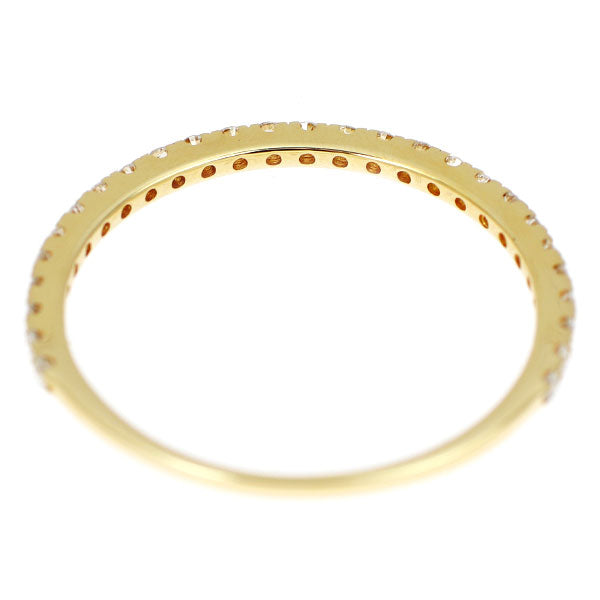 K18YG Diamond Ring 0.25ct Half Eternity