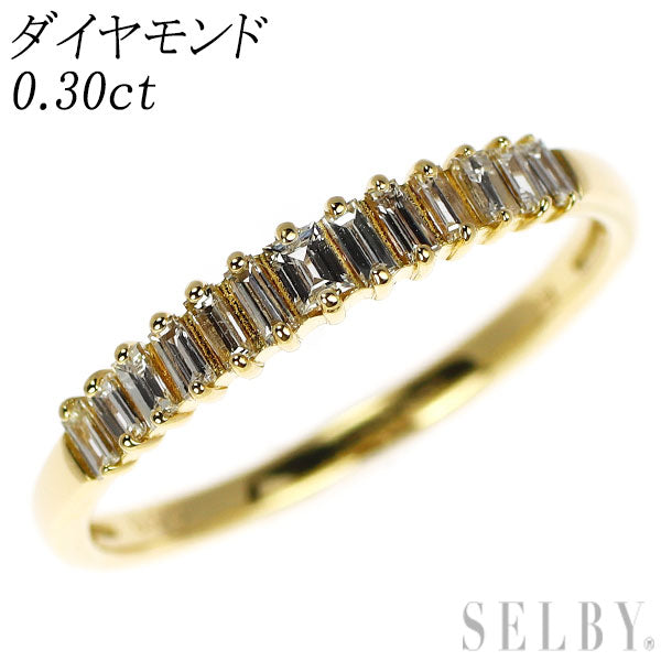 K18YG Diamond Ring 0.30ct