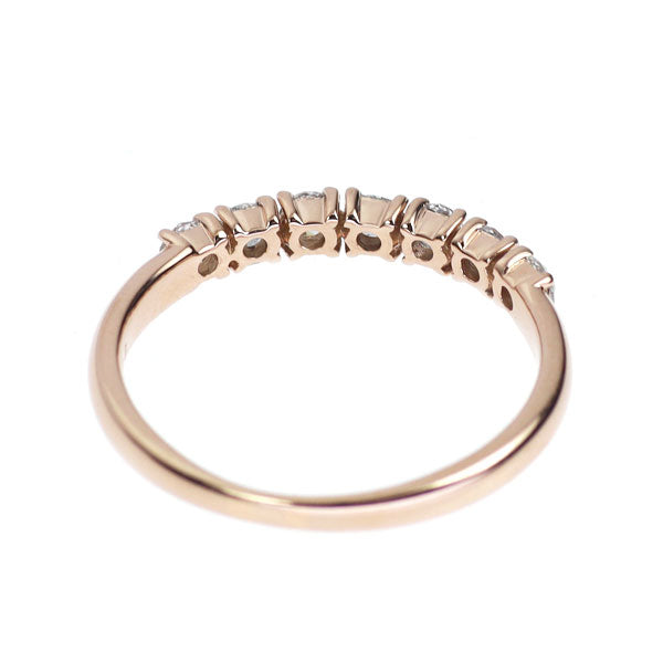 K18PG ローズカット ダイヤモンド リング 0.26ct
