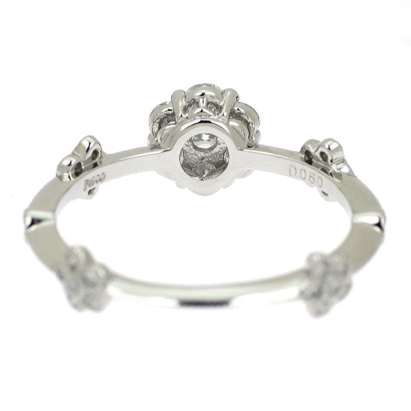 アベリ/AbHeri Pt900 ダイヤモンド リング 0.50ct ガーランド フラワー 159B
