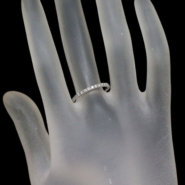 Pt900 ダイヤモンド リング 0.20ct ハーフエタニティ