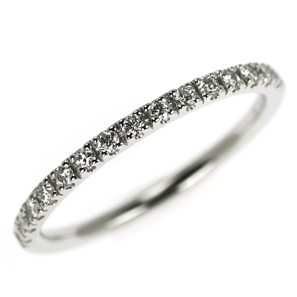 Pt900 ダイヤモンド リング 0.20ct ハーフエタニティ