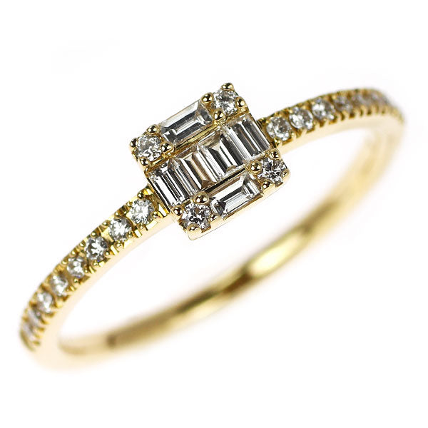 Belsiola K18YG Diamond Ring 0.24ct
