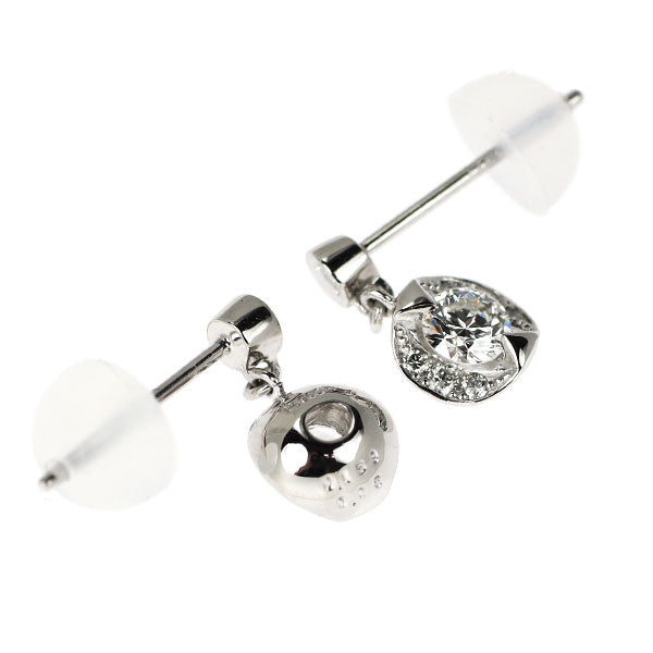 Pt900 ダイヤモンド ピアス 0.333ct D0.10ct