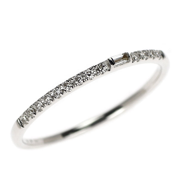 K18WG ダイヤモンド リング 0.10ct