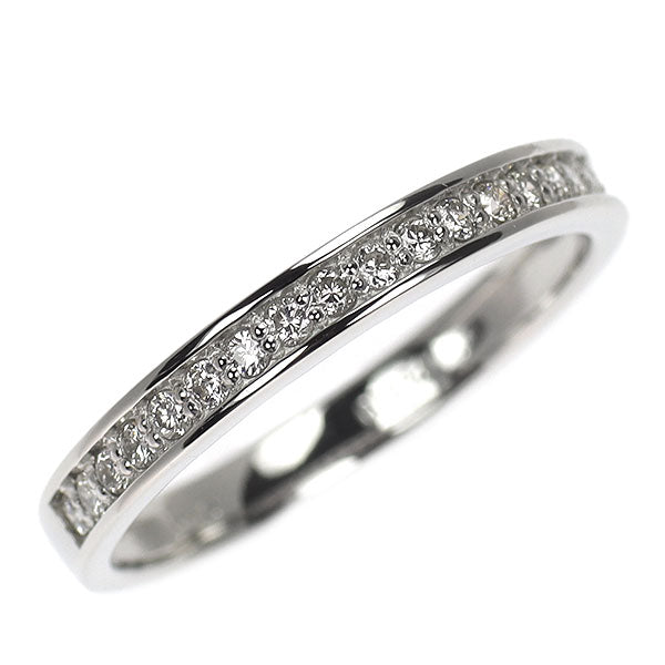 Pt900 Diamond Ring 0.20ct Half Eternity