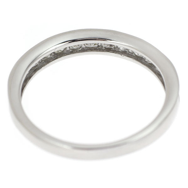 Pt900 プリンセスカット ダイヤモンド リング 0.50ct ハーフエタニティ