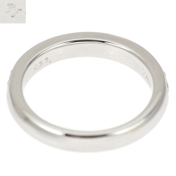 ポンテヴェキオ Pt900 ダイヤモンド リング 0.33ct ハーフエタニティ