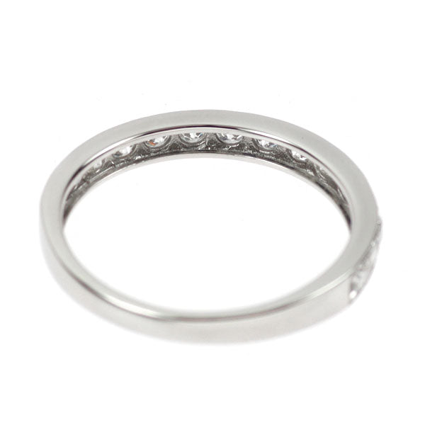 Pt900 ダイヤモンド リング 0.50ct ハーフエタニティ