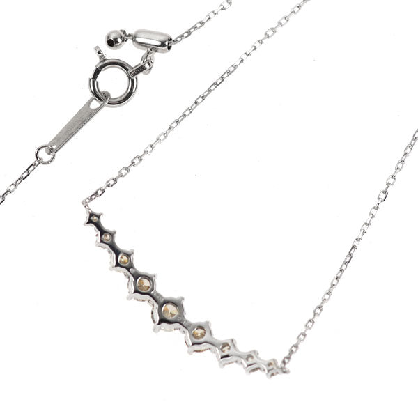 Pt900/ Pt850 ダイヤモンド ペンダントネックレス 0.52ct