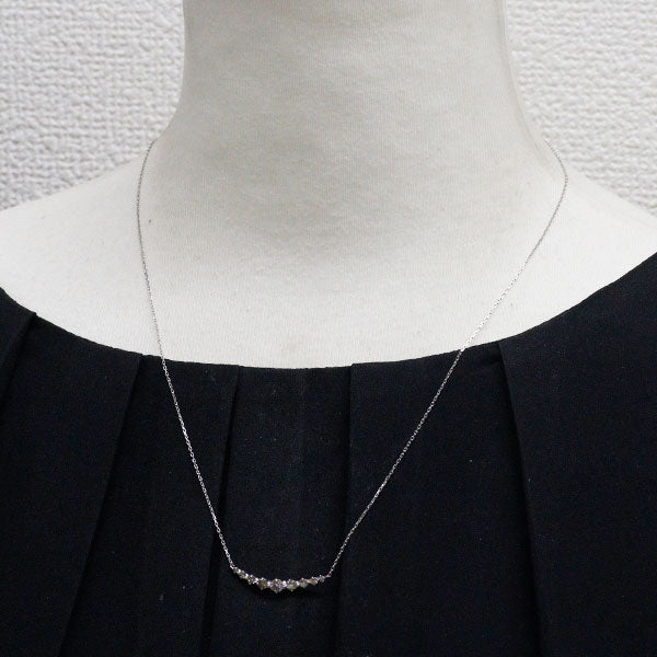 Pt900/ Pt850 ダイヤモンド ペンダントネックレス 0.52ct