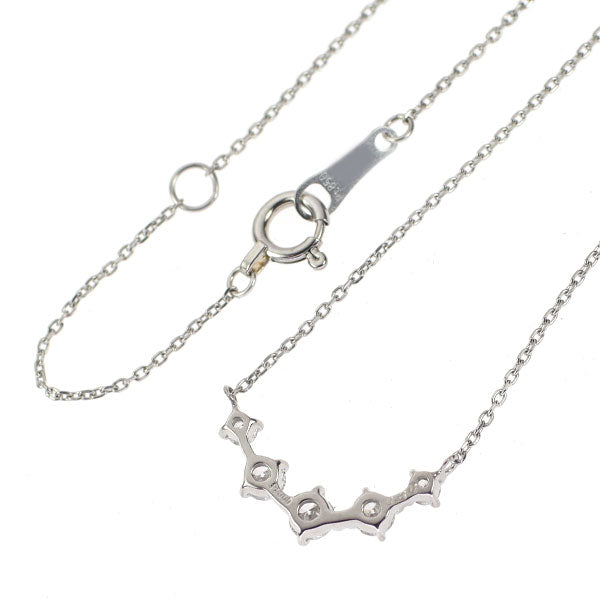 Pt900/ Pt850 ダイヤモンド ペンダントネックレス 0.30ct